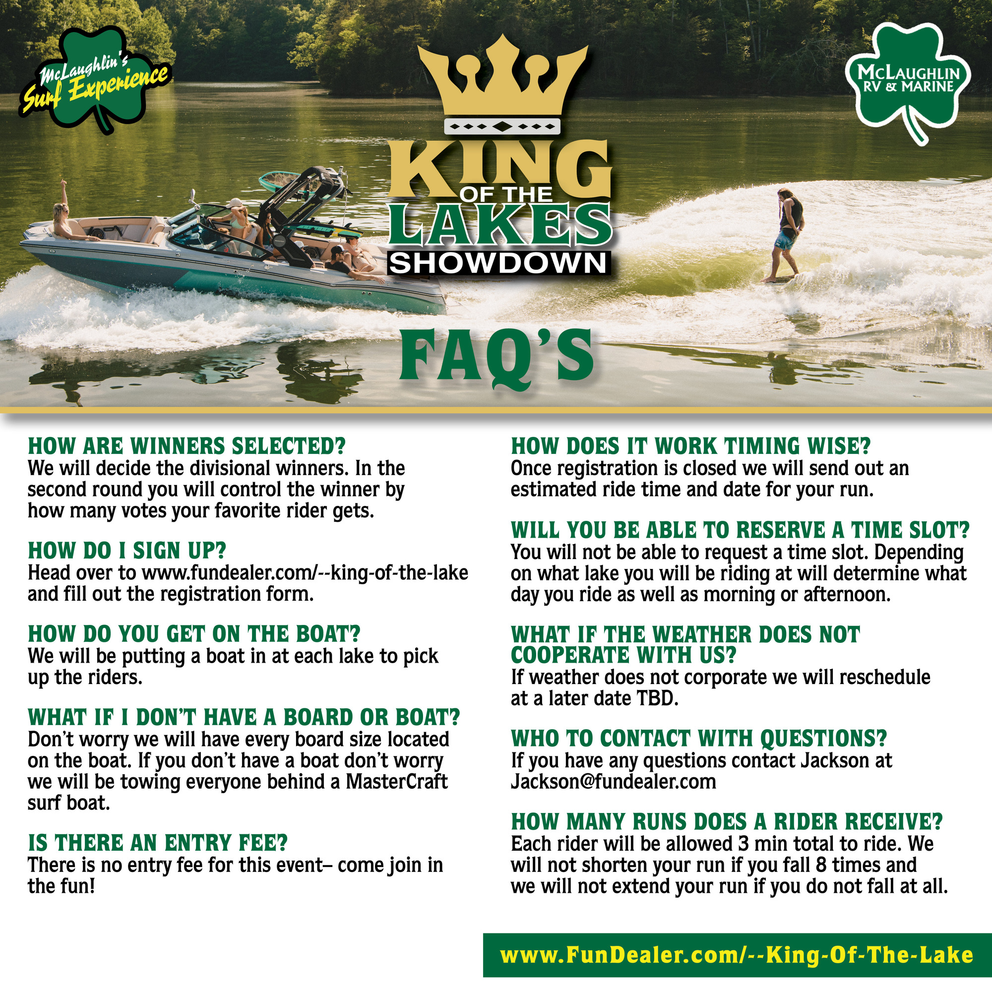 King Of The Lake McLaughlin RV & Marine Fargo North Dakota